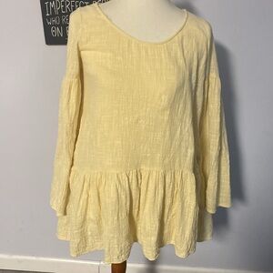 Free People Kyleigh mini dress in sunbath